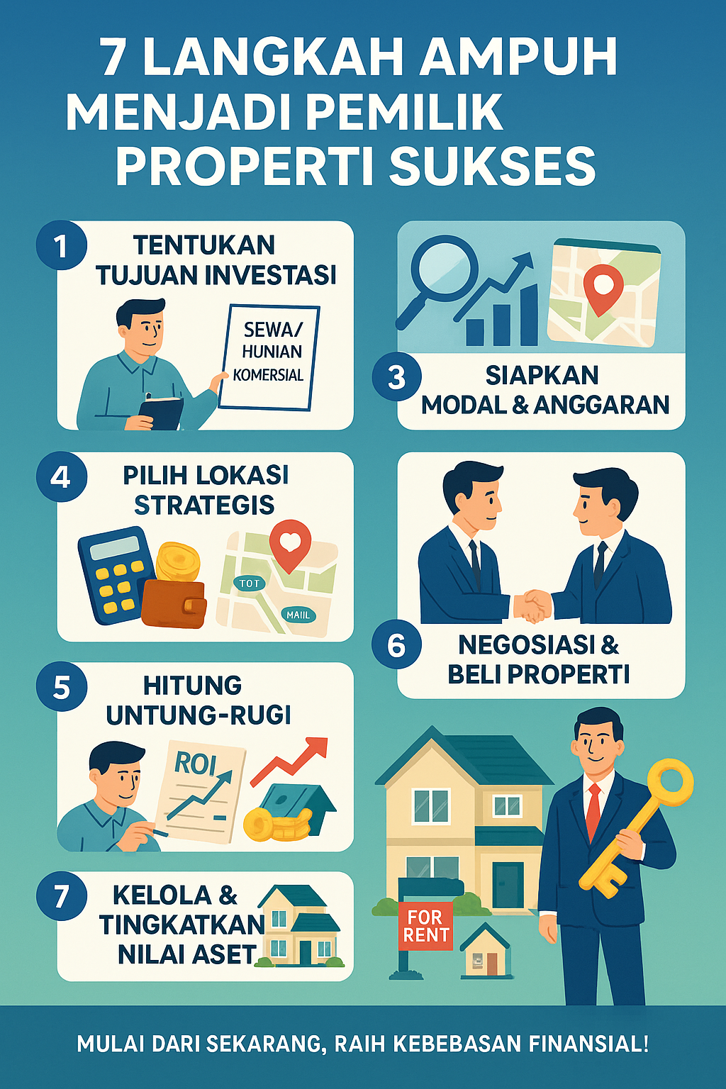 7 Langkah Ampuh Menjadi Pemilik Properti Sukses: Panduan Lengkap untuk Pemula!