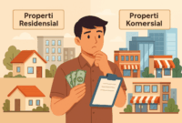 Properti Komersial vs Residensial